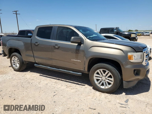 2016 GMC Canyon 2WD SLE with VIN 1GTG5CE38G1110481, listed as a Copart auction lot 65950874 with 82,335 mi miles and Salvage Title. Bid and sale history available at carsss.com. Image 4.