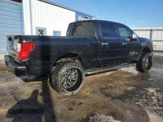 2017 Nissan Titan XD SL with VIN 1N6BA1F46HN557626, listed as a Copart auction lot 41450835 with 72,757 mi miles and Clean Title. Bid and sale history available at carsss.com. Image 3.