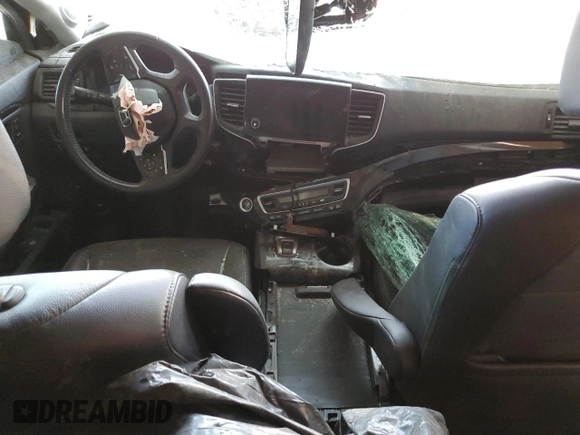 2021 Honda Pilot Touring 8-Passenger with VIN 5FNYF5H96MB007074, listed as a Copart auction lot 54445795 with Not Provided miles and Salvage Title. Bid and sale history available at DreamBid. Image 8.