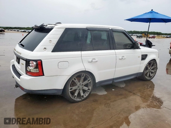 2012 Land Rover Range Rover Sport HSE with VIN SALSF2D49CA721604, listed as a Copart auction lot 60665915 with Not provided miles and Clean title. Bid and sale history available at DreamBid. Image 3.