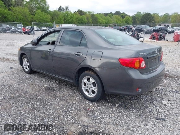 2009 Toyota Corolla with VIN JTDBL40E399032176, listed as a IAAI auction lot 42035968 with 213,062 mi miles. Bid and sale history available at carsss.com. Image 3.