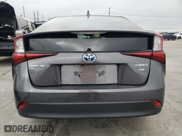 2021 Toyota Prius L Eco with VIN JTDKAMFU8M3130779, listed as a Copart auction lot 56452395 with 86,094 mi miles and Salvage title. Bid and sale history available at DreamBid. Image 6.