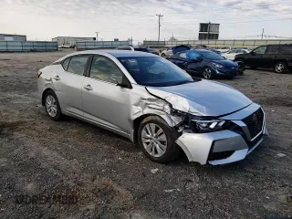 2023 Nissan Sentra S with VIN 3N1AB8BV0PY298963, listed as a Copart auction lot 52571885 with 25,309 mi miles and Salvage Title. Bid and sale history available at DreamBid. Image 11.