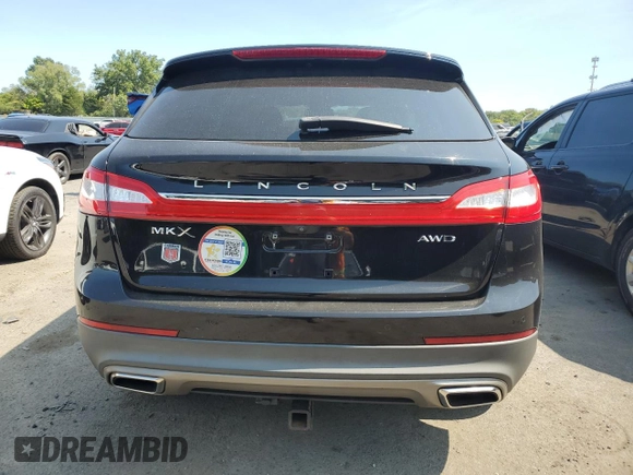 2018 Lincoln MKX Select with VIN 2LMPJ8KR7JBL13147, listed as a Copart auction lot 69709994 with 87,069 mi miles and Salvage Title. Bid and sale history available at carsss.com. Image 6.