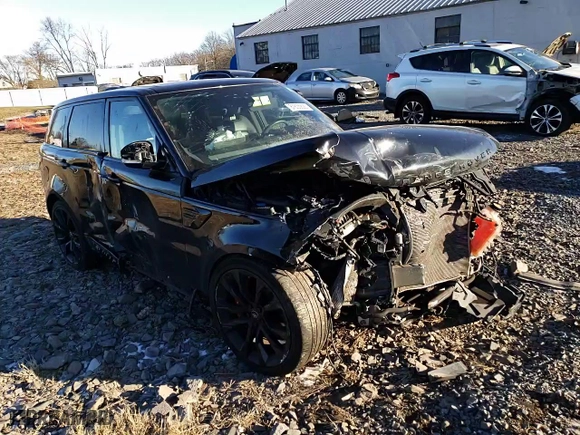 2019 Land Rover Range Rover Sport HST with VIN SALWS2SUXKA864883, listed as a Copart auction lot 87835625 with 0 mi miles and Salvage Title. Bid and sale history available at carsss.com. Image 15.