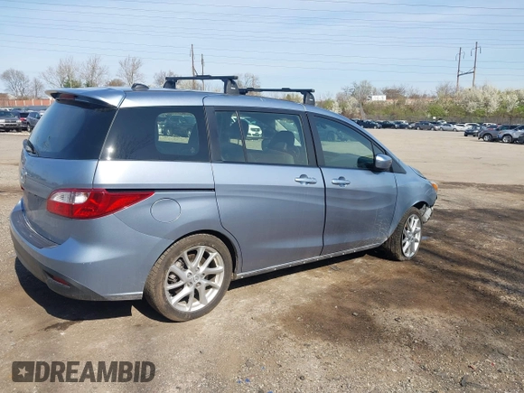 2012 Mazda 5 Grand Touring with VIN JM1CW2DL6C0138979, listed as a IAAI auction lot 41936188 with 57,963 mi miles and . Bid and sale history available at carsss.com. Image 13.