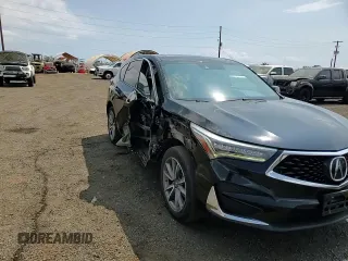 2020 Acura RDX Technology with VIN 5J8TC1H58LL002061, listed as a Copart auction lot 51176745 with 57,037 mi miles and Salvage title. Bid and sale history available at DreamBid. Image 10.
