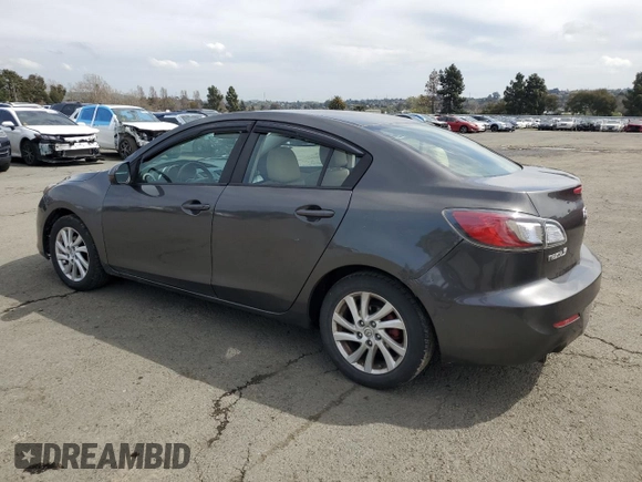 2012 Mazda 3 i Touring with VIN JM1BL1V73C1592150, listed as a Copart auction lot 50039815 with 111,193 mi miles and Salvage Title. Bid and sale history available at DreamBid. Image 2.