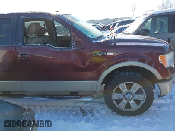 2010 Ford F-150 XL with VIN 1FTFW1EV5AKE14061, listed as a IAAI auction lot 41247035 with 145,171 mi miles. Bid and sale history available at carsss.com. Image 6.