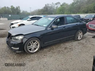 2013 Mercedes-Benz C 300 Sport with VIN WDDGF8AB9DR293254, listed as a Copart auction lot 51088535 with 131,314 mi miles and Salvage Title. Bid and sale history available at DreamBid. Image 1.