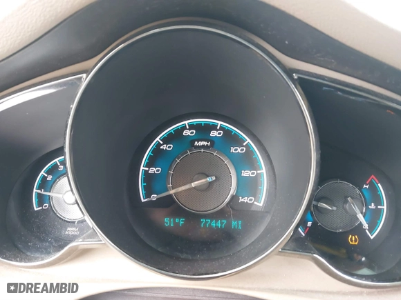2008 Chevrolet Malibu LTZ with VIN 1G1ZK57B68F265822, listed as a IAAI auction lot 41893329 with 77,447 mi miles. Bid and sale history available at carsss.com. Image 7.