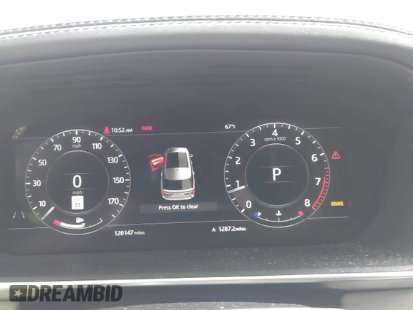 2019 Land Rover Range Rover with VIN SALGS2RE5KA516721, listed as a IAAI auction lot 42081181 with 120,147 mi miles and . Bid and sale history available at DreamBid. Image 7.