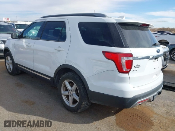 2017 Ford Explorer XLT z VIN 1FM5K8D81HGC47363, wystawiony jako IAAI lot #41720957 z przebiegiem 143 231 mil mil oraz . Historia ofert i sprzedaży dostępna na DreamBid. Obrazek 3.