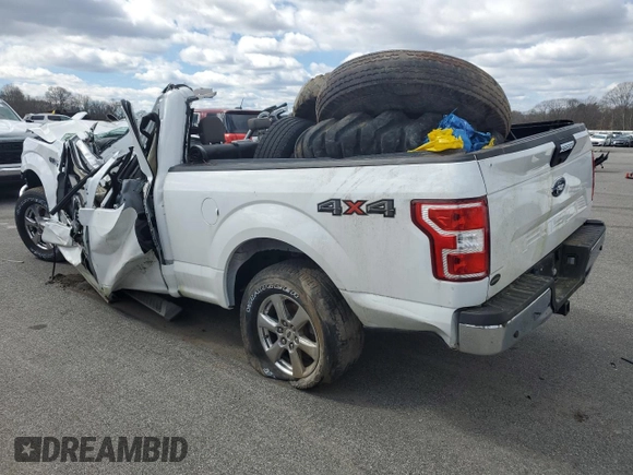 2018 Ford F-150 XL with VIN 1FTFX1E55JFA53517, listed as a Copart auction lot 49957355 with Not Provided miles and Clean Title. Bid and sale history available at DreamBid. Image 2.