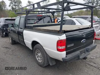 2010 Ford Ranger XLT with VIN 1FTLR4EE7APA18356, listed as a IAAI auction lot 41922053 with 195,000 mi miles. Bid and sale history available at carsss.com. Image 3.