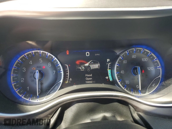 2018 Chrysler Pacifica Limited with VIN 2C4RC1GG6JR314444, listed as a Copart auction lot 54577185 with 102,022 mi miles and Salvage title. Bid and sale history available at DreamBid. Image 9.