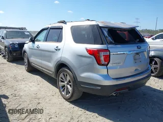 2018 Ford Explorer Limited z VIN 1FM5K7F81JGA16363, wystawiony jako IAAI lot #40659681 z przebiegiem 96 309 mil mil oraz . Historia ofert i sprzedaży dostępna na DreamBid. Obrazek 3.