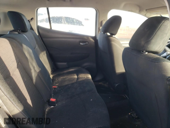 2015 Nissan LEAF SV with VIN 1N4AZ0CP2FC325121, listed as a Copart auction lot 41566553 with 0 mi miles. Bid and sale history available at carsss.com. Image 10.