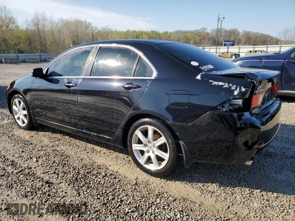 2004 Acura TSX with VIN JH4CL96844C044978, listed as a Copart auction lot 52014485 with 186,661 mi miles and Salvage Title. Bid and sale history available at carsss.com. Image 2.