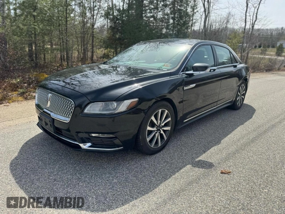 2017 Lincoln Continental Premiere with VIN 1LN6L9VKXH5602396, listed as a Copart auction lot 54011405 with 77,344 mi miles and Clean Title. Bid and sale history available at carsss.com. Image 2.