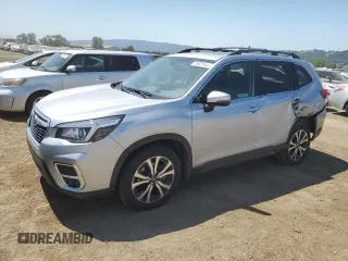 2019 Subaru Forester Limited z VIN JF2SKASC1KH596158, wystawiony jako Copart lot #55631465 z przebiegiem 54 065 mil mil oraz Szkoda całkowita • Salvage title. Historia ofert i sprzedaży dostępna na DreamBid. Obrazek 1.