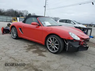 2007 Porsche Boxster S z VIN WP0CB29837U731164, wystawiony jako Copart lot #41564995 z przebiegiem 67 473 mil mil oraz Szkoda całkowita • Salvage title. Historia ofert i sprzedaży dostępna na DreamBid. Obrazek 4.