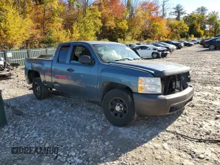 2007 Chevrolet Silverado 1500 Work Truck with VIN 2GCEK19JX71605384, listed as a Copart auction lot 76998034 with 0 mi miles and Salvage Title. Bid and sale history available at carsss.com. Image 4.