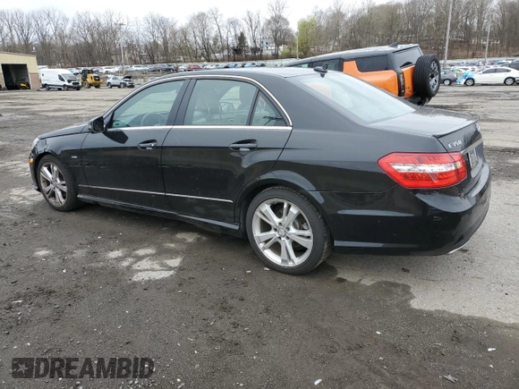 2012 Mercedes-Benz E 350 Luxury with VIN WDDHF8JB3CA624167, listed as a Copart auction lot 52802215 with 87,989 mi miles and Salvage title. Bid and sale history available at DreamBid. Image 2.