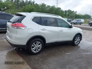 2015 Nissan Rogue S with VIN KNMAT2MT9FP527207, listed as a IAAI auction lot 41927365 with 139,876 mi miles and . Bid and sale history available at DreamBid. Image 13.