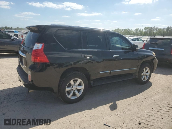 2012 Lexus GX 460 with VIN JTJBM7FX7C5037366, listed as a Copart auction lot 52918825 with 285,873 mi miles and Salvage Title. Bid and sale history available at carsss.com. Image 3.