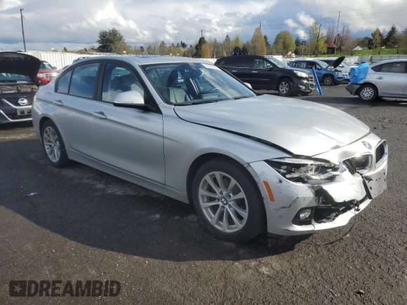 2018 BMW 3 Series 320i with VIN WBA8A9C57JAD27972, listed as a Copart auction lot 51279135 with 64,444 mi miles and Salvage title. Bid and sale history available at DreamBid. Image 4.