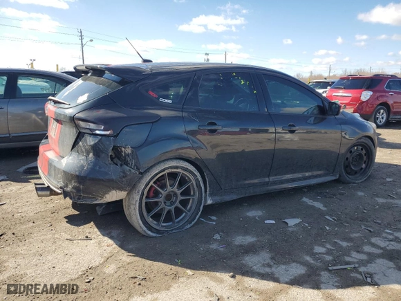 2015 Ford Focus ST with VIN 1FADP3L94FL216438, listed as a Copart auction lot 47437765 with 116,164 mi miles and Salvage Title. Bid and sale history available at carsss.com. Image 3.