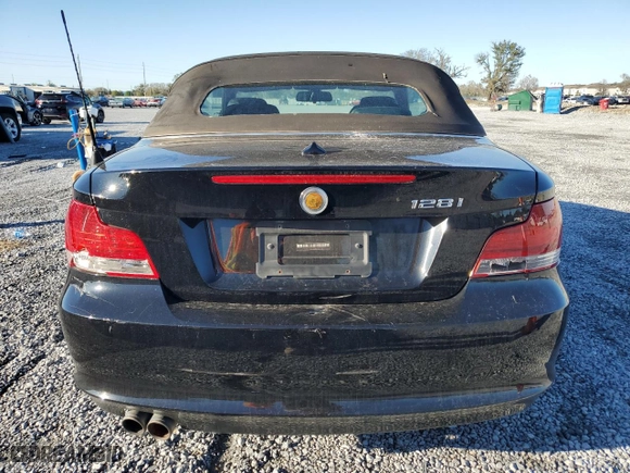 2010 BMW 1 Series 128i with VIN WBAUL7C53AVJ77720, listed as a Copart auction lot 45293735 with 102,004 mi miles and Salvage Title. Bid and sale history available at carsss.com. Image 6.