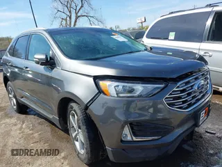 2019 Ford Edge SEL with VIN 2FMPK3J95KBB75834, listed as a IAAI auction lot 41884019 with 82,298 mi miles. Bid and sale history available at carsss.com. Image 1.