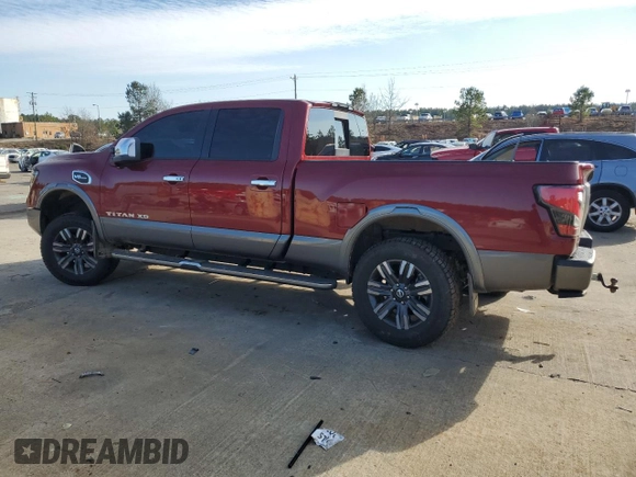 2021 Nissan Titan SV z VIN 1N6AA1FBXMN513634, wystawiony jako Copart lot #41454345 z przebiegiem 110 134 mil mil oraz Szkoda całkowita • Salvage title. Historia ofert i sprzedaży dostępna na DreamBid. Obrazek 2.