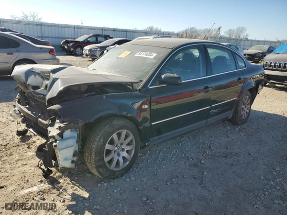 2003 Volkswagen Passat GLS with VIN WVWPD63B93P453581, listed as a Copart auction lot 84174054 with 0 mi miles and Salvage Title. Bid and sale history available at carsss.com. Image 1.