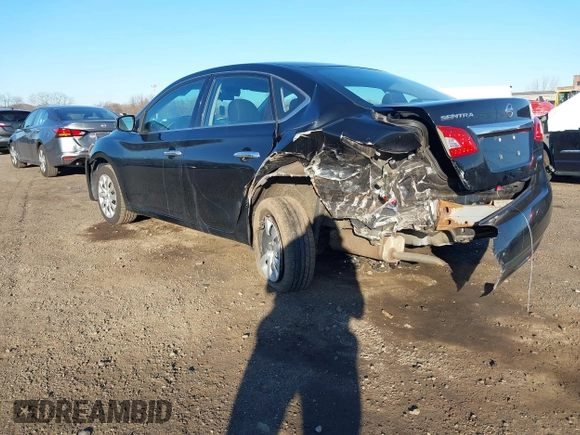 2014 Nissan Sentra S with VIN 3N1AB7AP9EY218134, listed as a IAAI auction lot 41758829 with 129,012 mi miles and . Bid and sale history available at DreamBid. Image 17.