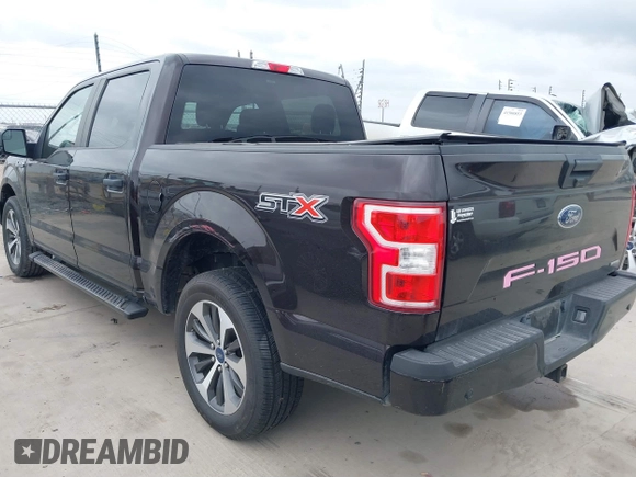 2020 Ford F-150 XL with VIN 1FTEW1CP2LKE93367, listed as a IAAI auction lot 41513220 with 59,330 mi miles. Bid and sale history available at carsss.com. Image 3.