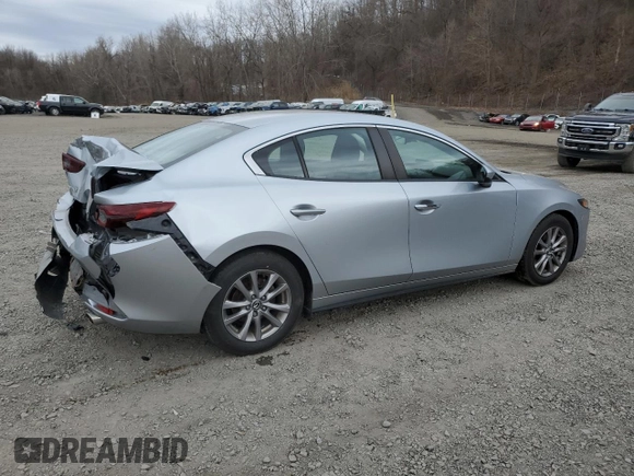 2019 Mazda 3 z VIN 3MZBPABL1KM113129, wystawiony jako Copart lot #48610145 z przebiegiem Nie podano mil oraz Szkoda całkowita • Salvage title. Historia ofert i sprzedaży dostępna na DreamBid. Obrazek 3.