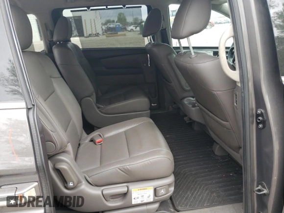 2014 Honda Odyssey Touring with VIN 5FNRL5H90EB014360, listed as a Copart auction lot 56699845 with 180,913 mi miles and Salvage title. Bid and sale history available at DreamBid. Image 11.