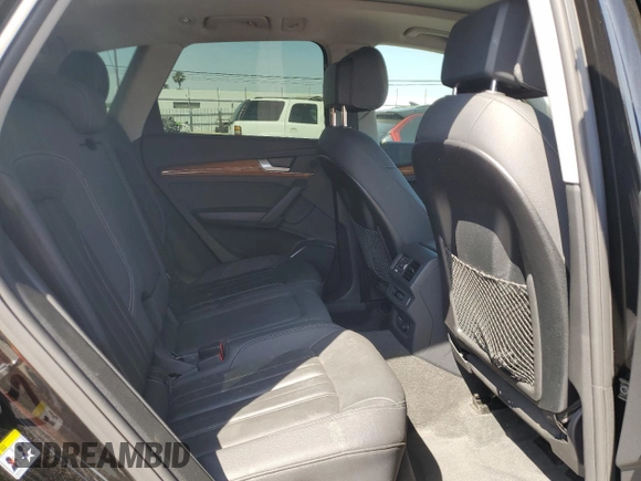 2023 Audi Q5 S line Premium with VIN WA1GAAFY9P2155489, listed as a Copart auction lot 58023625 with 18,513 mi miles and Salvage title. Bid and sale history available at DreamBid. Image 11.