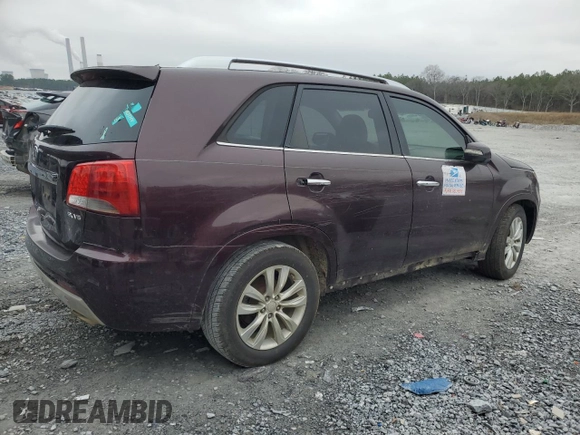 2011 Kia Sorento SX with VIN 5XYKW4A26BG131512, listed as a Copart auction lot 44335425 with 236,082 mi miles and Clean Title. Bid and sale history available at carsss.com. Image 3.