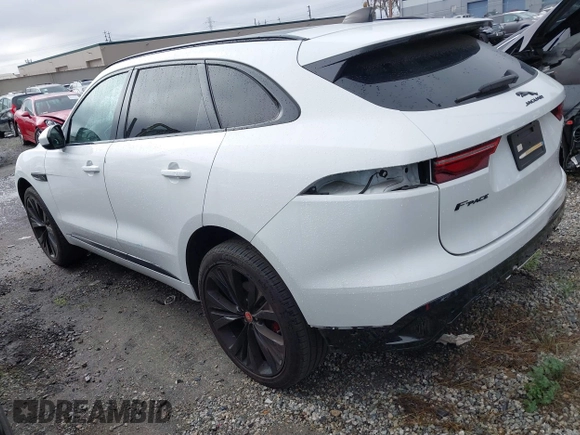 2023 Jaguar F-Pace R-Dynamic S with VIN SADCT2FUXPA711966, listed as a IAAI auction lot 41197305 with 18,871 mi miles and . Bid and sale history available at DreamBid. Image 3.