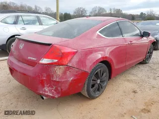 2011 Honda Accord Cpe EX-L with VIN 1HGCS1B82BA015985, listed as a IAAI auction lot 41845719 with 127,726 mi miles. Bid and sale history available at carsss.com. Image 4.