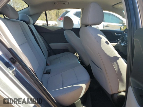 2020 Kia Rio LX with VIN 3KPA24AD4LE329500, listed as a Copart auction lot 48577625 with 72,184 mi miles and Salvage Title. Bid and sale history available at carsss.com. Image 10.
