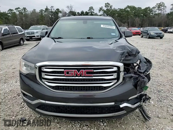 2018 GMC Acadia SLT with VIN 1GKKNMLA3JZ172322, listed as a Copart auction lot 45849305 with 164,367 mi miles and Salvage Title. Bid and sale history available at DreamBid. Image 15.