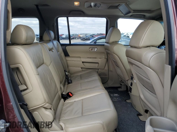 2011 Honda Pilot EX-L with VIN 5FNYF3H62BB044016, listed as a Copart auction lot 41798945 with 191,876 mi miles and Salvage Title. Bid and sale history available at carsss.com. Image 11.