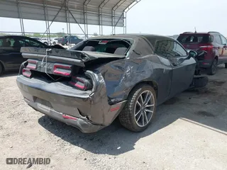 2023 Dodge Challenger R/T with VIN 2C3CDZBT6PH621265, listed as a IAAI auction lot 41959159 with 17,454 mi miles. Bid and sale history available at carsss.com. Image 4.