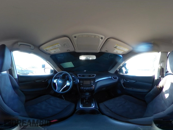 2015 Nissan Rogue S with VIN KNMAT2MT1FP573145, listed as a IAAI auction lot 41473374 with 19,395 mi miles. Bid and sale history available at carsss.com. Image 18.