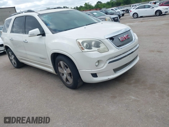 2011 GMC Acadia Denali with VIN 1GKKRTED3BJ389701, listed as a IAAI auction lot 42015288 with 139,996 mi miles and . Bid and sale history available at DreamBid. Image 1.